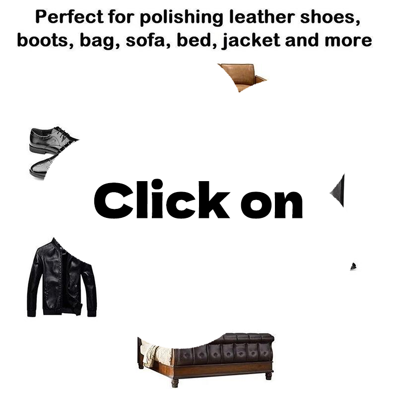 Leather Shoe Polish - Набор прочных щеток для чистки обуви
