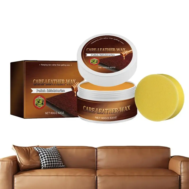 Leather Shoe Polish - Крем для ремонта кожи, очиститель кожи,