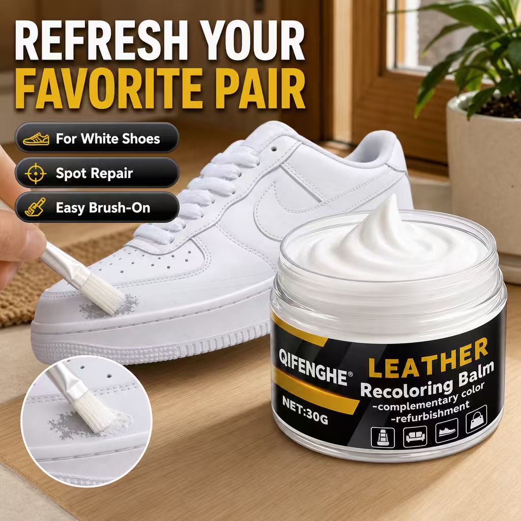Shoe Brush - Легкий бальзам для восстановления цвета белой