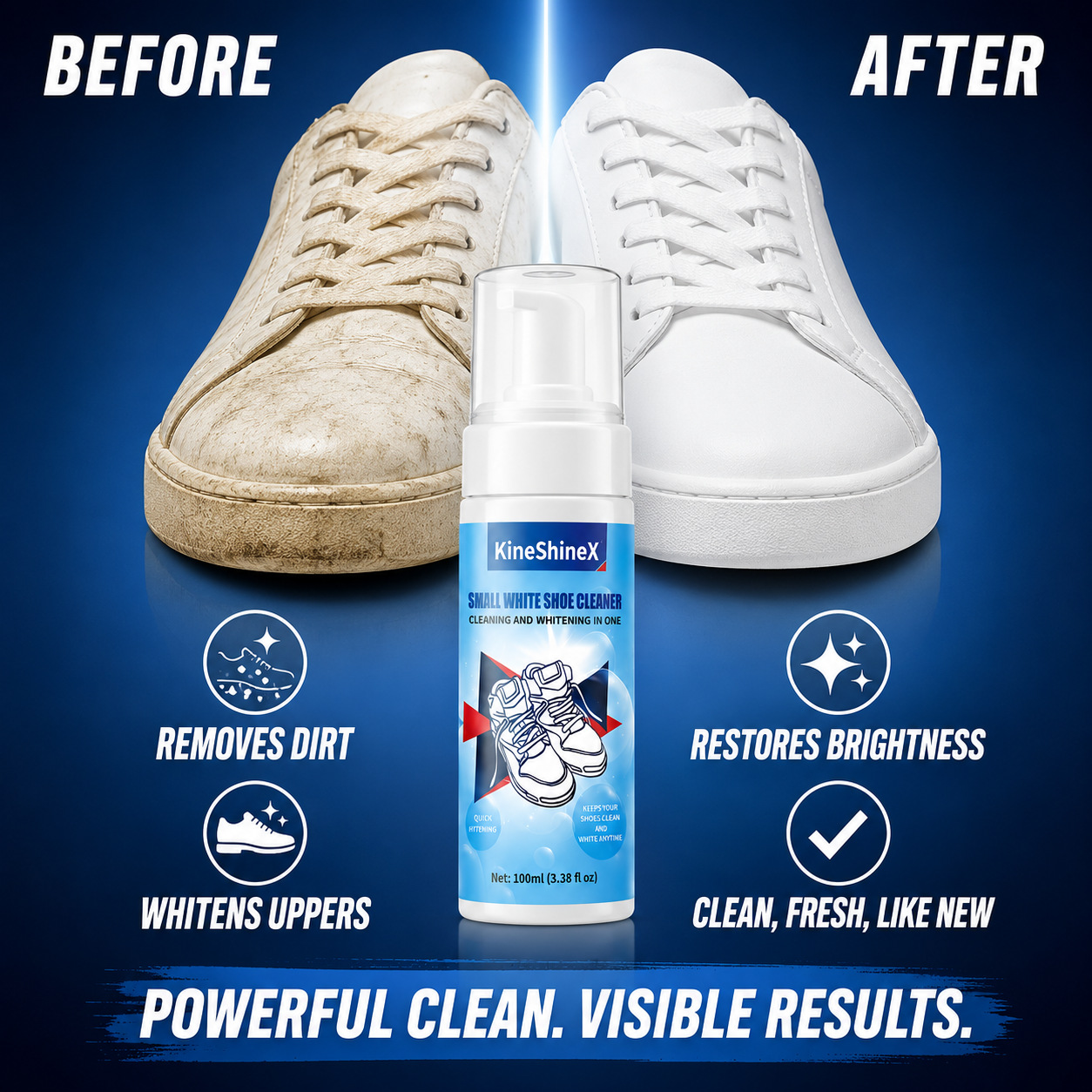Sneaker Cleaner - Набор для чистки обуви Gihen: безводное