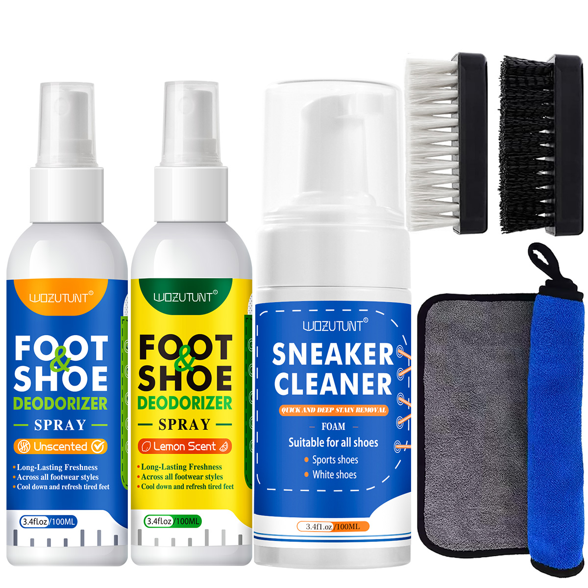 WOZUTUNT Многофункциональный с – обзор и цена Shoe Cleaning Brush