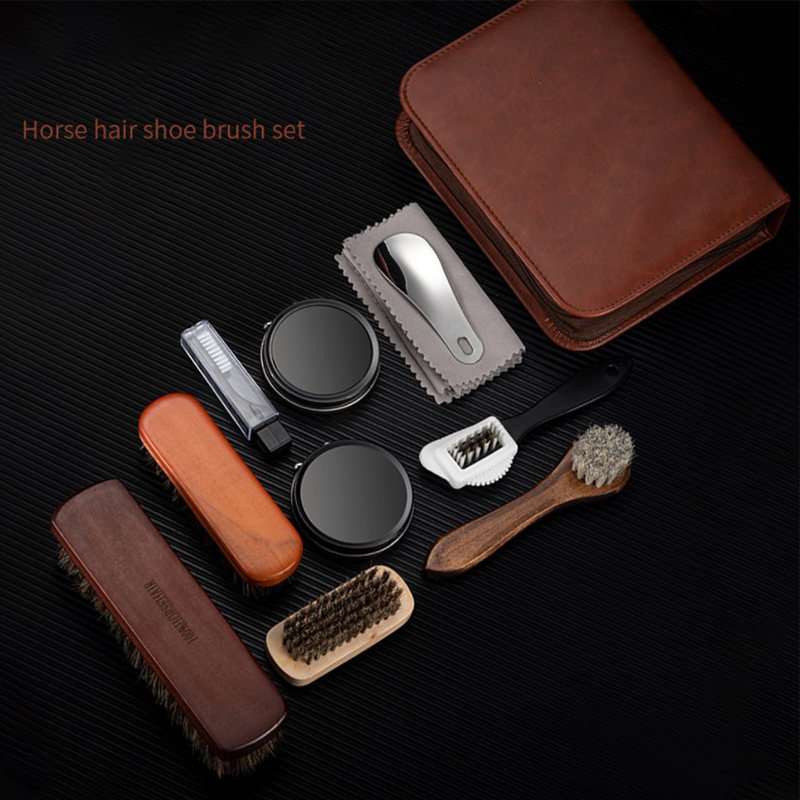 Набор кистей для обуви из конс – обзор и цена Leather Shoe Polish